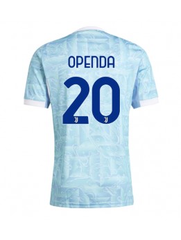 Juventus Lois Openda #20 Replika Borta Kläder 2025-26 Kortärmad